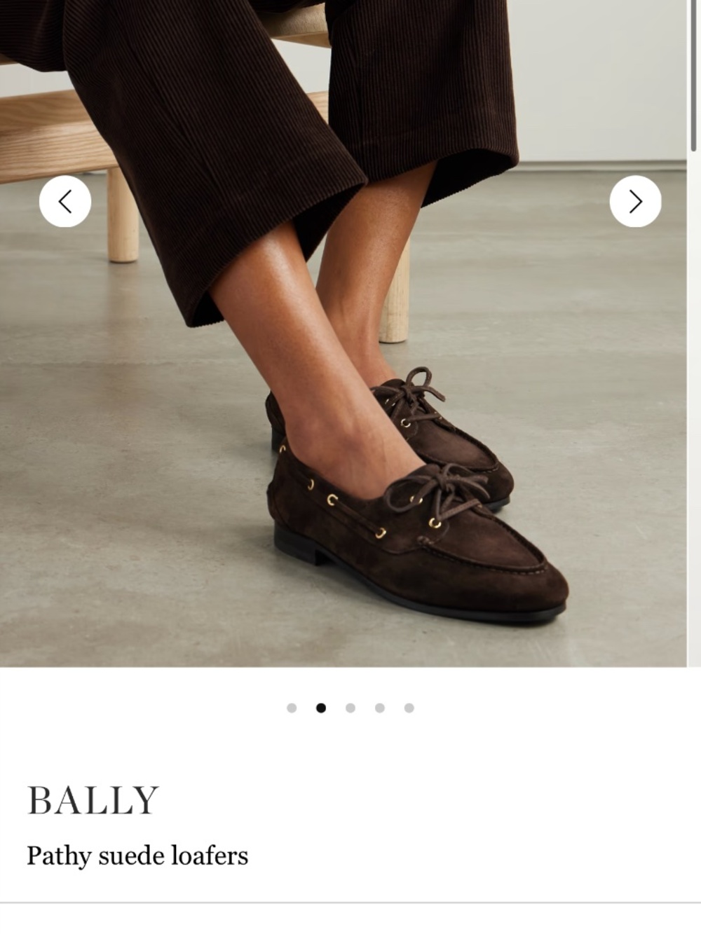 Bally Pathy Suede loafers , 40